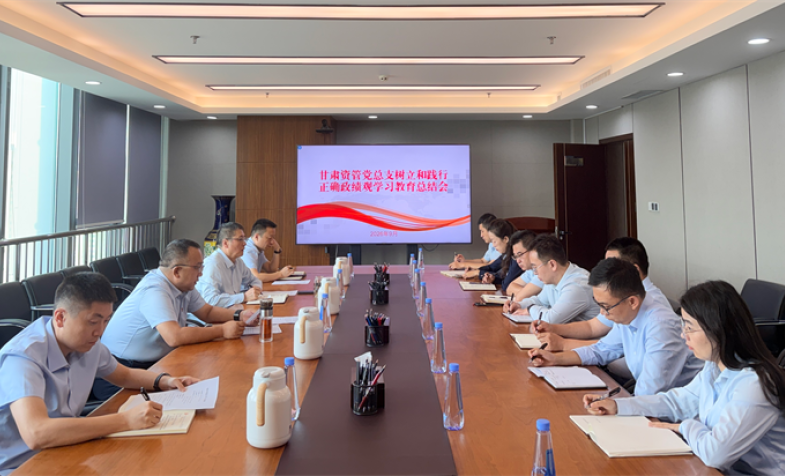 OK钱包党总支召开树立和践行正确政绩观学习教育总结会